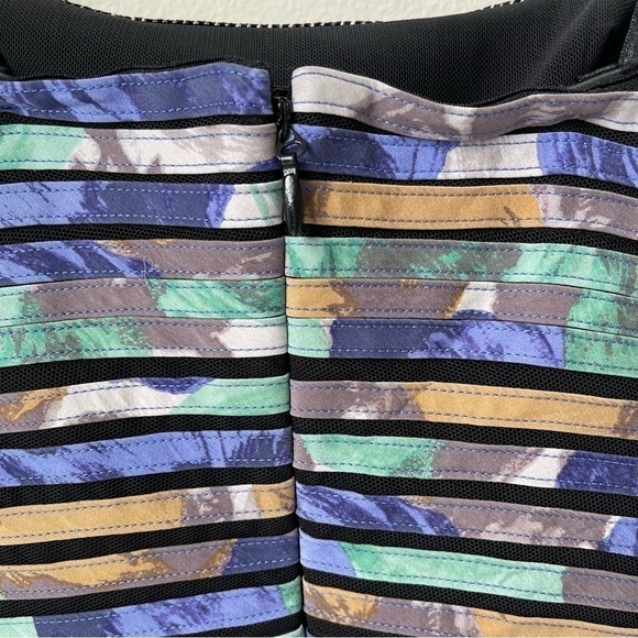 BCBG MaxAzria Silk Mesh Strapless Bodycon Party Dress - Picture 6 of 10